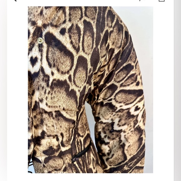 SOLD Roberto Cavalli silk puffer jacket from FW ‘03 - Picture 4 of 9